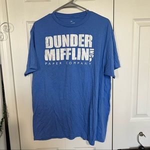 The Office Dunder Mifflin Ripple Junction Shirt Sz XL NBC Michael Scott.